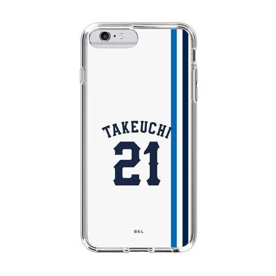 スリムプロテクションケース［ 埼玉西武ライオンズ- #21 TAKEUCHI - ホーム ］