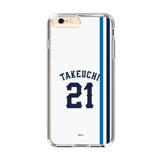 スリムプロテクションケース［ 埼玉西武ライオンズ- #21 TAKEUCHI - ホーム ］