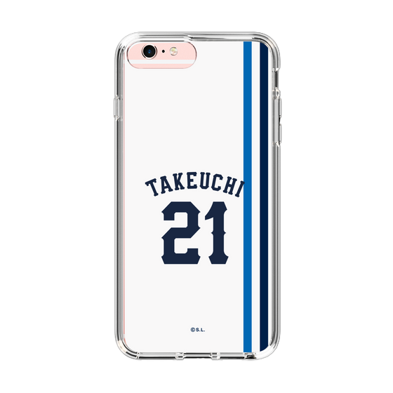 スリムプロテクションケース［ 埼玉西武ライオンズ- #21 TAKEUCHI - ホーム ］