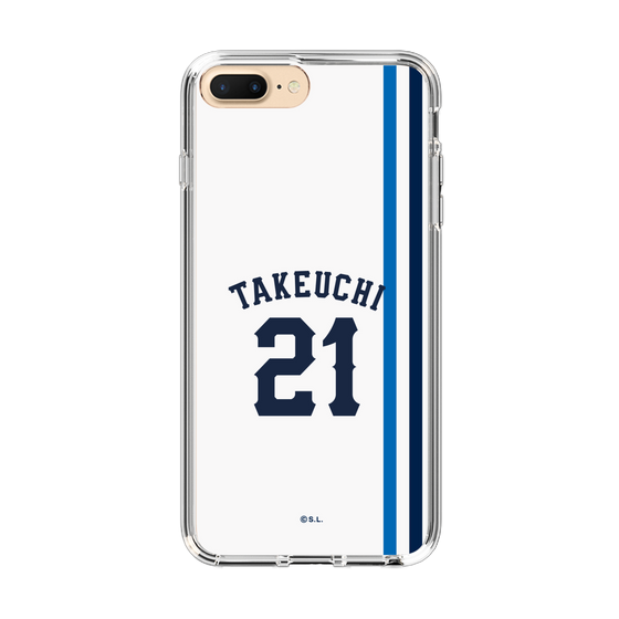 スリムプロテクションケース［ 埼玉西武ライオンズ- #21 TAKEUCHI - ホーム ］