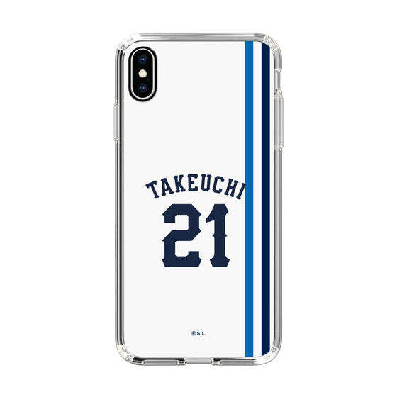 スリムプロテクションケース［ 埼玉西武ライオンズ- #21 TAKEUCHI - ホーム ］