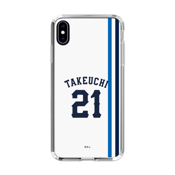 スリムプロテクションケース［ 埼玉西武ライオンズ- #21 TAKEUCHI - ホーム ］