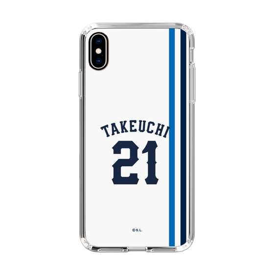 スリムプロテクションケース［ 埼玉西武ライオンズ- #21 TAKEUCHI - ホーム ］