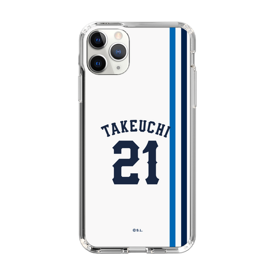 スリムプロテクションケース［ 埼玉西武ライオンズ- #21 TAKEUCHI - ホーム ］
