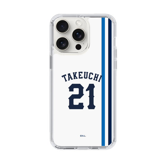 スリムプロテクションケース［ 埼玉西武ライオンズ- #21 TAKEUCHI - ホーム ］
