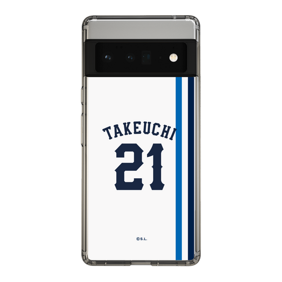 スリムプロテクションケース［ 埼玉西武ライオンズ- #21 TAKEUCHI - ホーム ］