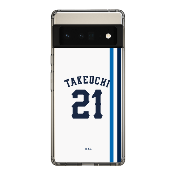スリムプロテクションケース［ 埼玉西武ライオンズ- #21 TAKEUCHI - ホーム ］