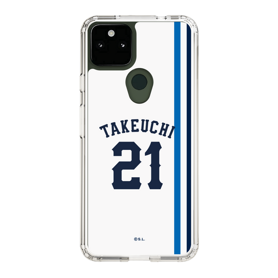 スリムプロテクションケース［ 埼玉西武ライオンズ- #21 TAKEUCHI - ホーム ］