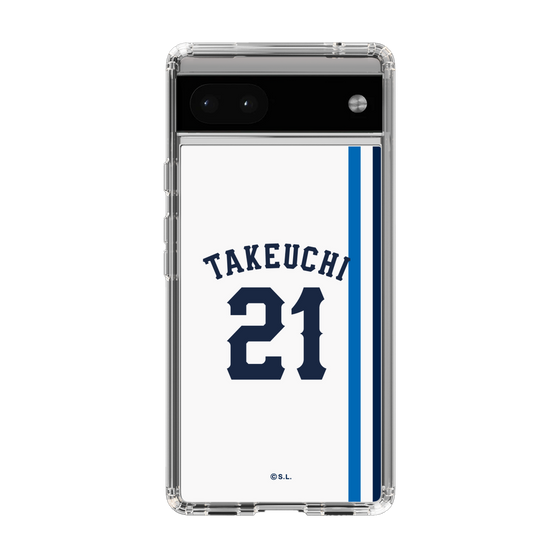 スリムプロテクションケース［ 埼玉西武ライオンズ- #21 TAKEUCHI - ホーム ］