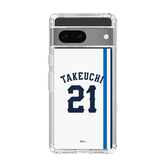 スリムプロテクションケース［ 埼玉西武ライオンズ- #21 TAKEUCHI - ホーム ］