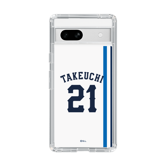スリムプロテクションケース［ 埼玉西武ライオンズ- #21 TAKEUCHI - ホーム ］