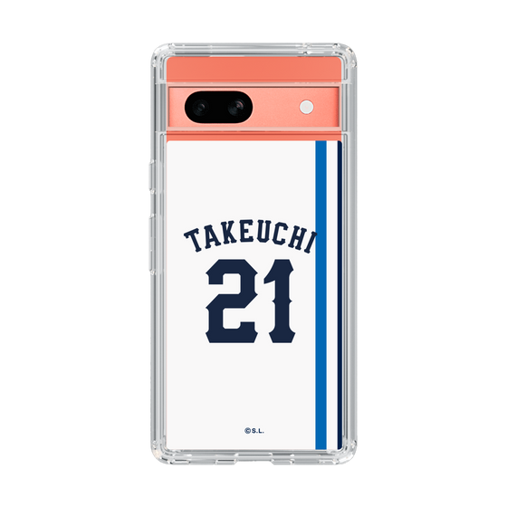 スリムプロテクションケース［ 埼玉西武ライオンズ- #21 TAKEUCHI - ホーム ］