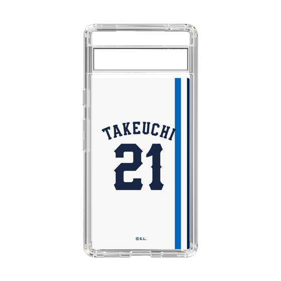 スリムプロテクションケース［ 埼玉西武ライオンズ- #21 TAKEUCHI - ホーム ］