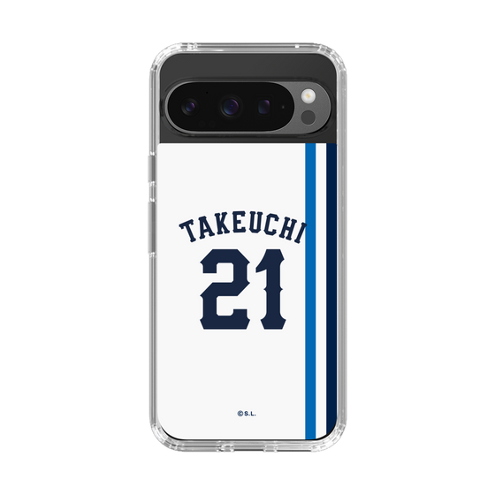 スリムプロテクションケース［ 埼玉西武ライオンズ- #21 TAKEUCHI - ホーム ］