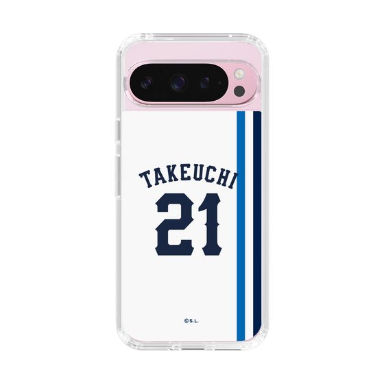 スリムプロテクションケース［ 埼玉西武ライオンズ- #21 TAKEUCHI - ホーム ］