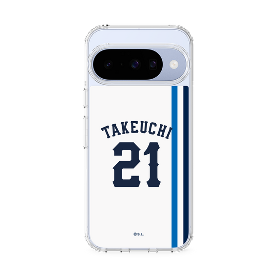スリムプロテクションケース［ 埼玉西武ライオンズ- #21 TAKEUCHI - ホーム ］