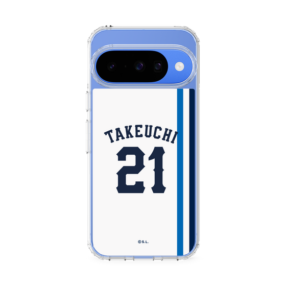 スリムプロテクションケース［ 埼玉西武ライオンズ- #21 TAKEUCHI - ホーム ］
