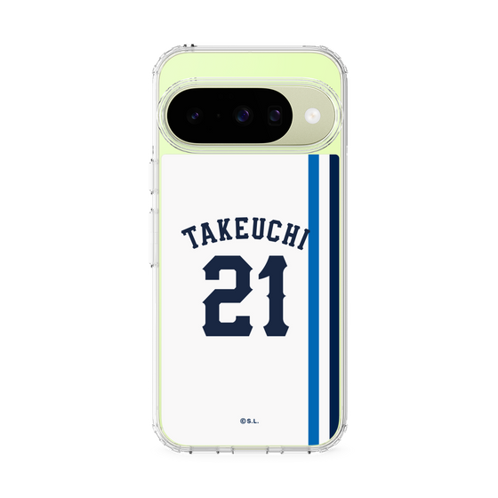 スリムプロテクションケース［ 埼玉西武ライオンズ- #21 TAKEUCHI - ホーム ］