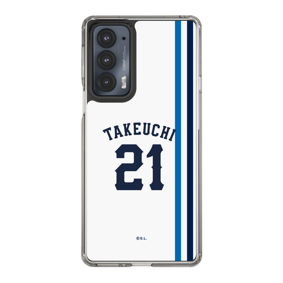 スリムプロテクションケース［ 埼玉西武ライオンズ- #21 TAKEUCHI - ホーム ］