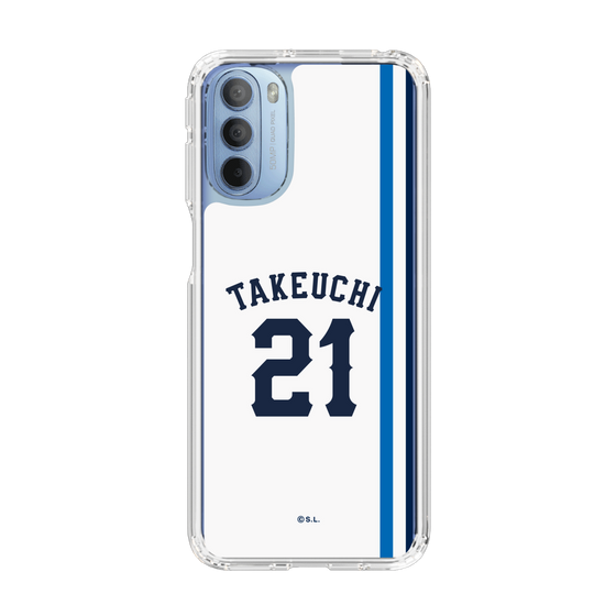 スリムプロテクションケース［ 埼玉西武ライオンズ- #21 TAKEUCHI - ホーム ］