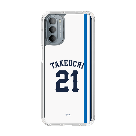 スリムプロテクションケース［ 埼玉西武ライオンズ- #21 TAKEUCHI - ホーム ］