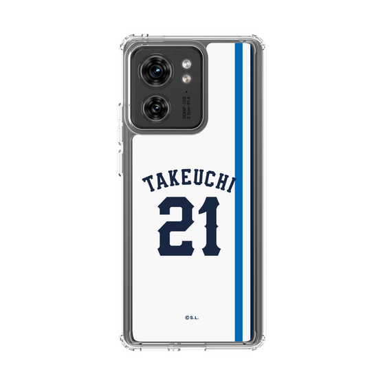 スリムプロテクションケース［ 埼玉西武ライオンズ- #21 TAKEUCHI - ホーム ］