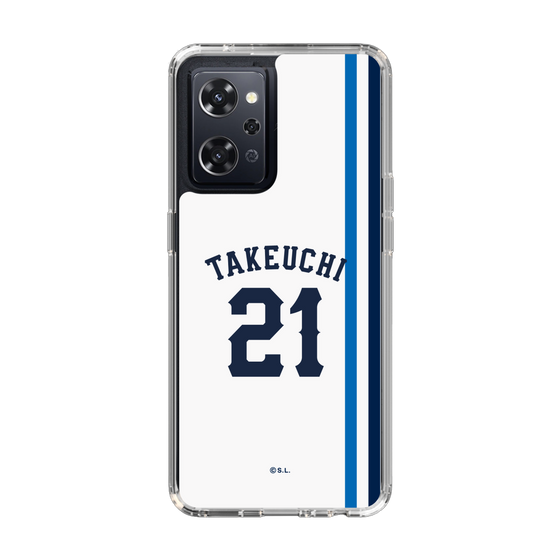 スリムプロテクションケース［ 埼玉西武ライオンズ- #21 TAKEUCHI - ホーム ］