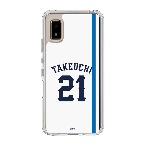 スリムプロテクションケース［ 埼玉西武ライオンズ- #21 TAKEUCHI - ホーム ］