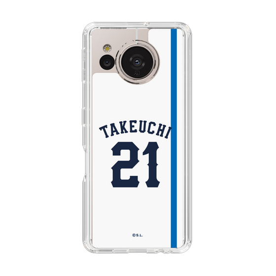 スリムプロテクションケース［ 埼玉西武ライオンズ- #21 TAKEUCHI - ホーム ］