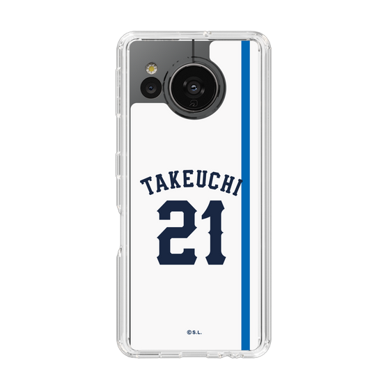 スリムプロテクションケース［ 埼玉西武ライオンズ- #21 TAKEUCHI - ホーム ］