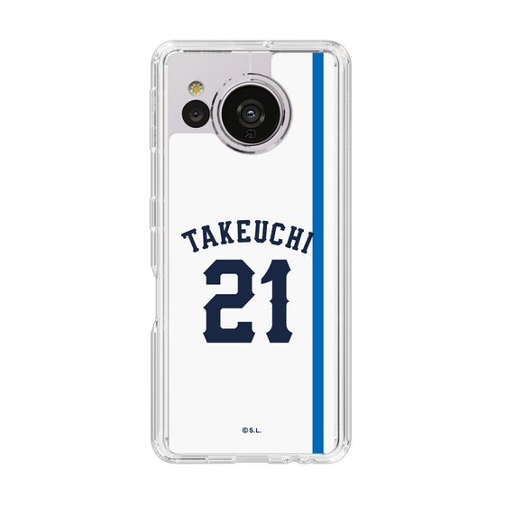 スリムプロテクションケース［ 埼玉西武ライオンズ- #21 TAKEUCHI - ホーム ］