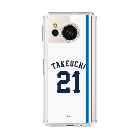 スリムプロテクションケース［ 埼玉西武ライオンズ- #21 TAKEUCHI - ホーム ］