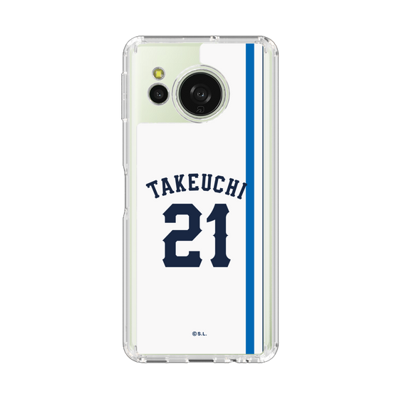 スリムプロテクションケース［ 埼玉西武ライオンズ- #21 TAKEUCHI - ホーム ］