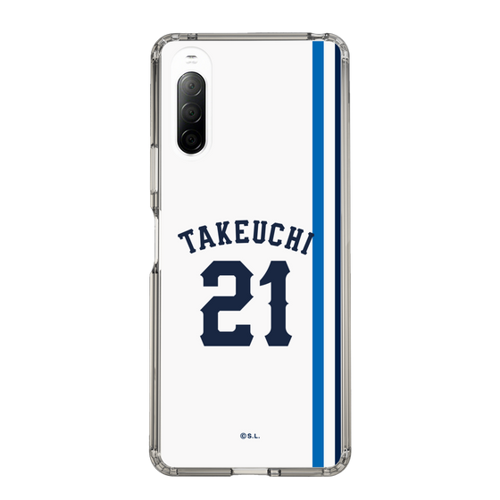 スリムプロテクションケース［ 埼玉西武ライオンズ- #21 TAKEUCHI - ホーム ］