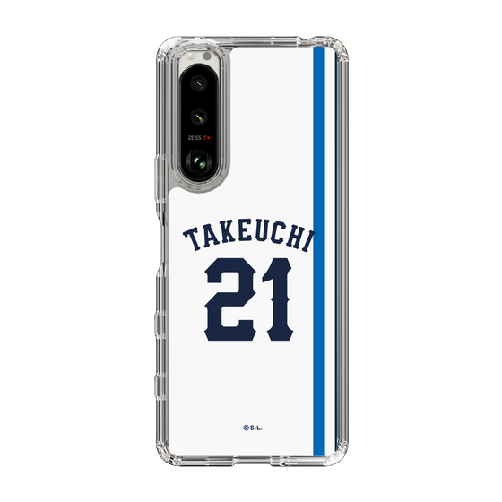 スリムプロテクションケース［ 埼玉西武ライオンズ- #21 TAKEUCHI - ホーム ］