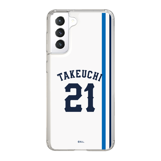スリムプロテクションケース［ 埼玉西武ライオンズ- #21 TAKEUCHI - ホーム ］