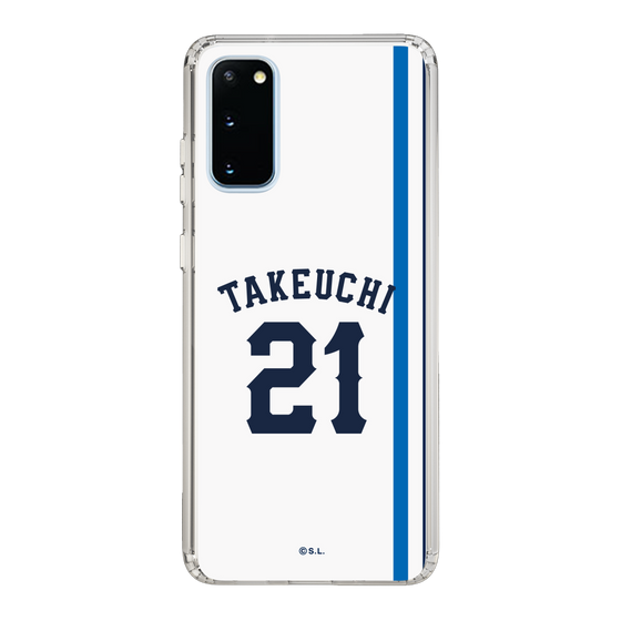 スリムプロテクションケース［ 埼玉西武ライオンズ- #21 TAKEUCHI - ホーム ］