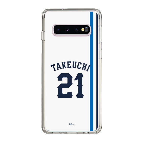 スリムプロテクションケース［ 埼玉西武ライオンズ- #21 TAKEUCHI - ホーム ］