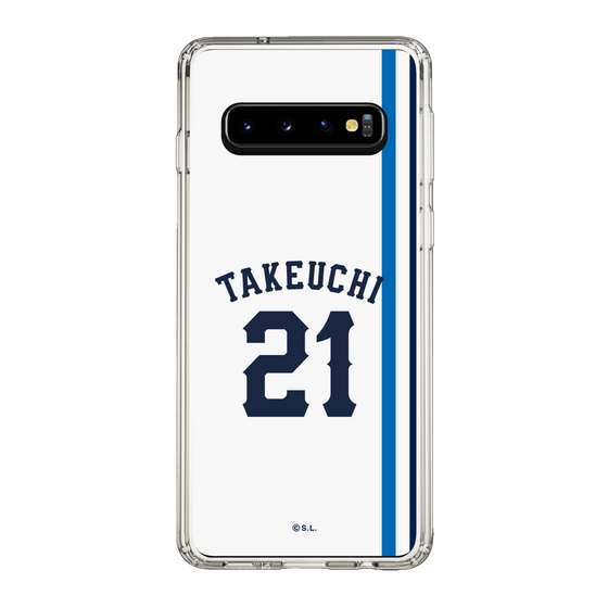 スリムプロテクションケース［ 埼玉西武ライオンズ- #21 TAKEUCHI - ホーム ］