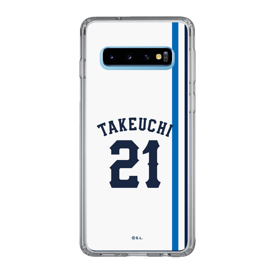 スリムプロテクションケース［ 埼玉西武ライオンズ- #21 TAKEUCHI - ホーム ］