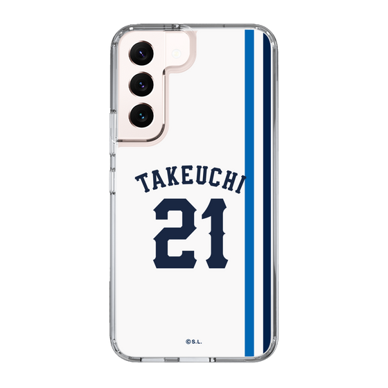 スリムプロテクションケース［ 埼玉西武ライオンズ- #21 TAKEUCHI - ホーム ］
