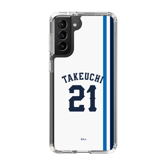 スリムプロテクションケース［ 埼玉西武ライオンズ- #21 TAKEUCHI - ホーム ］