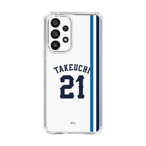 スリムプロテクションケース［ 埼玉西武ライオンズ- #21 TAKEUCHI - ホーム ］