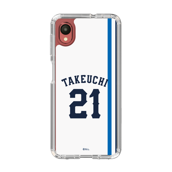 スリムプロテクションケース［ 埼玉西武ライオンズ- #21 TAKEUCHI - ホーム ］