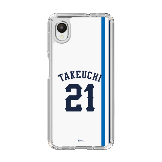 スリムプロテクションケース［ 埼玉西武ライオンズ- #21 TAKEUCHI - ホーム ］
