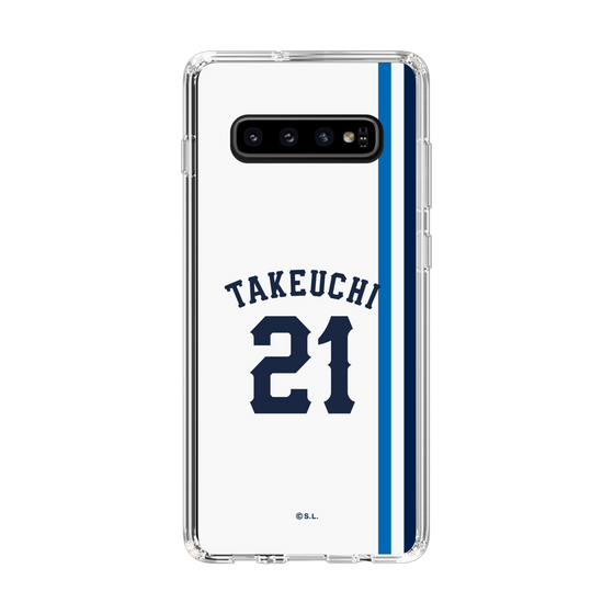 スリムプロテクションケース［ 埼玉西武ライオンズ- #21 TAKEUCHI - ホーム ］