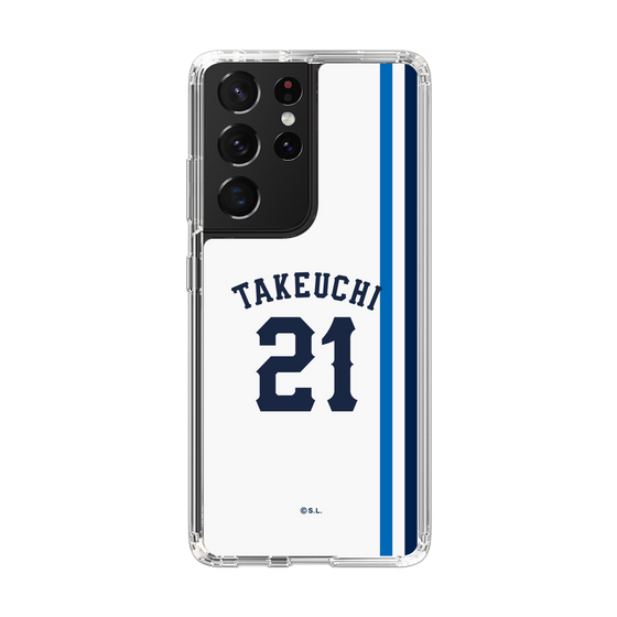 スリムプロテクションケース［ 埼玉西武ライオンズ- #21 TAKEUCHI - ホーム ］