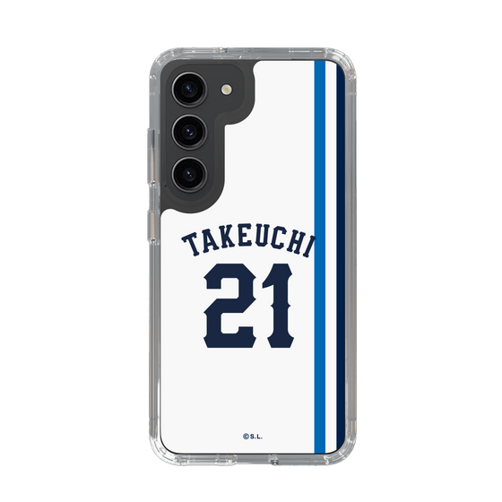 スリムプロテクションケース［ 埼玉西武ライオンズ- #21 TAKEUCHI - ホーム ］