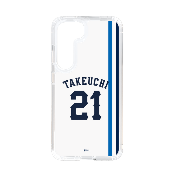 スリムプロテクションケース［ 埼玉西武ライオンズ- #21 TAKEUCHI - ホーム ］