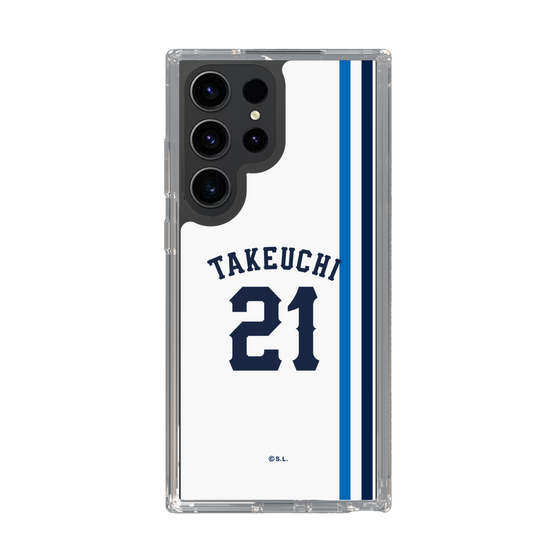 スリムプロテクションケース［ 埼玉西武ライオンズ- #21 TAKEUCHI - ホーム ］
